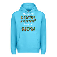 Ocean Blue My Favorite Dental Assistant Calls Me Mom Premium Hoodie - Bettercallsaul