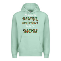 Seafoam My Favorite Dental Assistant Calls Me Mom Premium Hoodie - Bettercallsaul