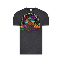 Vintage Black happy hallothanksmas Vintage Tee - JahusDesignShop