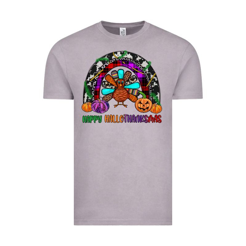 Happy Hallothanksmas Vintage Tee by JahusDesignShop | Teevron