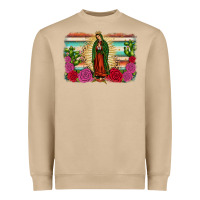 Mushroom western our lady of guadalupe Heavyweight Sweatshirt - JahusDesignShop