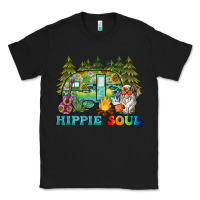 Black hippie soul camping Classic Tee - BarkalooDesign