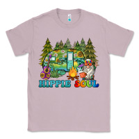 Lilac hippie soul camping Classic Tee - BarkalooDesign