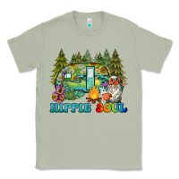 Matcha hippie soul camping Classic Tee - BarkalooDesign