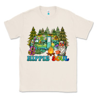 Natural hippie soul camping Classic Tee - BarkalooDesign