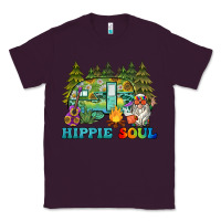 Plum hippie soul camping Classic Tee - BarkalooDesign