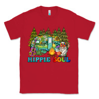Red hippie soul camping Classic Tee - BarkalooDesign