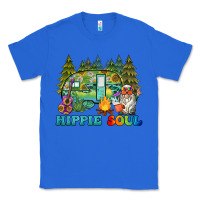 True Royal hippie soul camping Classic Tee - BarkalooDesign