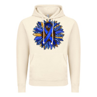 Vintage Artic Colon Cancer Awareness sunflower Vintage Hoodie - RanaPortraitStore