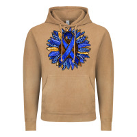 Vintage Camel Colon Cancer Awareness sunflower Vintage Hoodie - RanaPortraitStore
