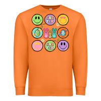 Carrot easter day smiley faces Premium Sweatshirt - Artiststas