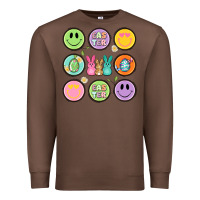 Chestnut easter day smiley faces Premium Sweatshirt - Artiststas