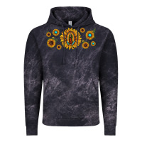 Cloud Black sunflower lady of guadalupe Vintage Hoodie - JahusDesignShop