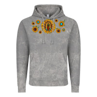 Cloud Rock sunflower lady of guadalupe Vintage Hoodie - JahusDesignShop