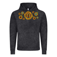 Vintage Black sunflower lady of guadalupe Vintage Hoodie - JahusDesignShop