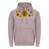 Vintage Zinc sunflower lady of guadalupe Vintage Hoodie - JahusDesignShop