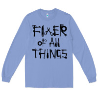 Colony Blue Fixer Of All Things Long Sleeve Tee - LillyAllenDesigns