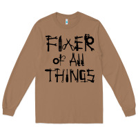 Toasted Coconut Fixer Of All Things Long Sleeve Tee - LillyAllenDesigns