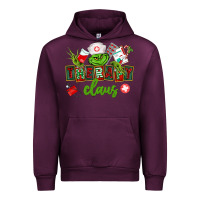 Mauve Wine therapy claus Urban Hoodie - CowGirlArtShop
