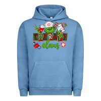 Pigment Pebble Blue therapy claus Urban Hoodie - CowGirlArtShop