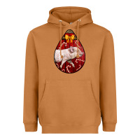 Meerkat christmas pig Heavyweight Hoodie - LillyAllenDesigns