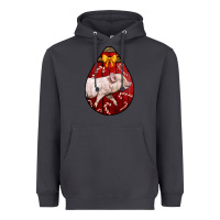 Smoke christmas pig Heavyweight Hoodie - LillyAllenDesigns