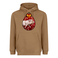 Toasted Coconut christmas pig Heavyweight Hoodie - LillyAllenDesigns