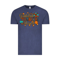 Vintage Denim grateful thankful blessed Vintage Tee - JahusDesignShop