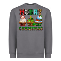 Storm merry christmas with cupcakes Heavyweight Sweatshirt - AdoDesignShop
