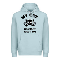 Blue Mist My Cat Was Right About You Premium Hoodie - Bettercallsaul