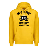 Lemon My Cat Was Right About You Premium Hoodie - Bettercallsaul