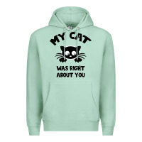 Seafoam My Cat Was Right About You Premium Hoodie - Bettercallsaul