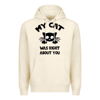 Tofu My Cat Was Right About You Premium Hoodie - Bettercallsaul