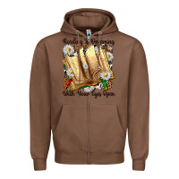 Chestnut reading is dreaming with your eyes open Zipper Hoodie - NancyCooperArtShop