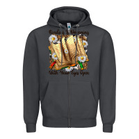 Smoke reading is dreaming with your eyes open Zipper Hoodie - NancyCooperArtShop