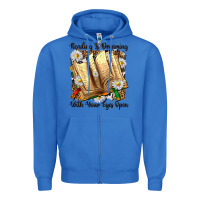 True Royal reading is dreaming with your eyes open Zipper Hoodie - NancyCooperArtShop