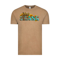 Vintage Coffee she is strong with cross Vintage Tee - AdoDesignShop