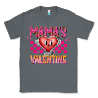 Charcoal Heather Mamas Valentine Classic Tee - CowhideDigitalArt