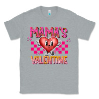 Heather Grey Mamas Valentine Classic Tee - CowhideDigitalArt