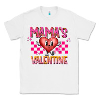 White Mamas Valentine Classic Tee - CowhideDigitalArt