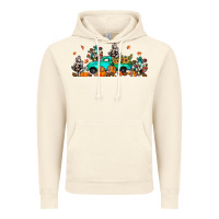 Vintage Artic fall cactus pumpkin truck Vintage Hoodie - JahusDesignShop