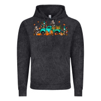 Vintage Black fall cactus pumpkin truck Vintage Hoodie - JahusDesignShop