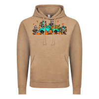 Vintage Coffee fall cactus pumpkin truck Vintage Hoodie - JahusDesignShop
