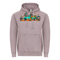 Vintage Zinc fall cactus pumpkin truck Vintage Hoodie - JahusDesignShop