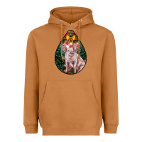 Meerkat christmas pig Heavyweight Hoodie - LillyAllenDesigns