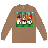Toasted Coconut christmas snovman Long Sleeve Tee - BarkalooDesign