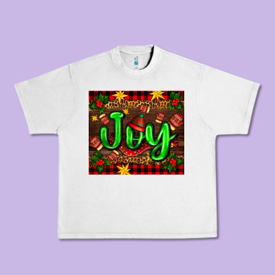 Joy With Gloves For Christmas Urban Heavy Tee Designed By Adodesignshop