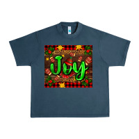 Midnight Navy joy with gloves for Christmas Urban Heavy Tee - AdoDesignShop