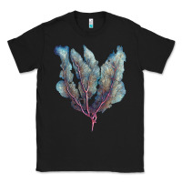 Black Venus Fan Sea Coral Classic Tee - LillyAllenDesigns