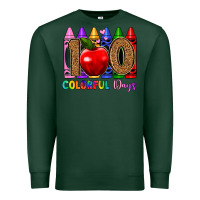 Sports Green 100 colorful day s Premium Sweatshirt - Artiststas